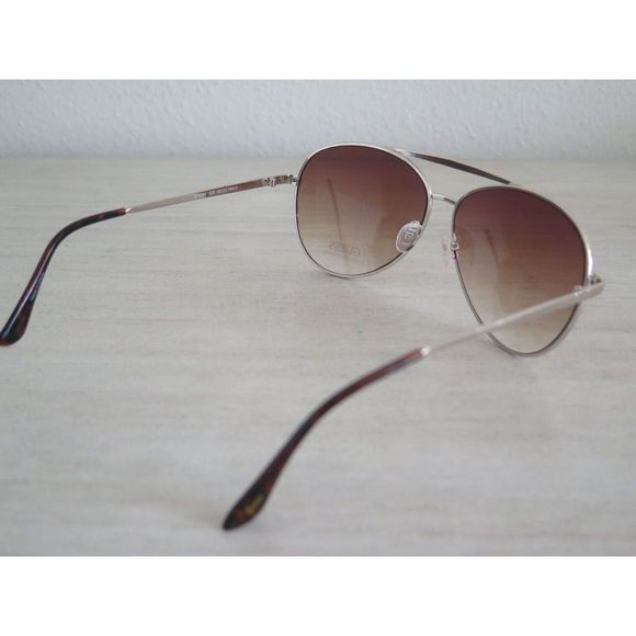 GUESS GF0399 Women's Gold/Gradient Brown Aviator Fashion Sunglasses - Picture 4 of 9
